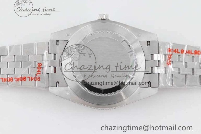 Jubilee Diamonds Datejust TWF 41 Arabic Full on A2824 Dial Edition SS Markers Best Bracelet 1:1 0214